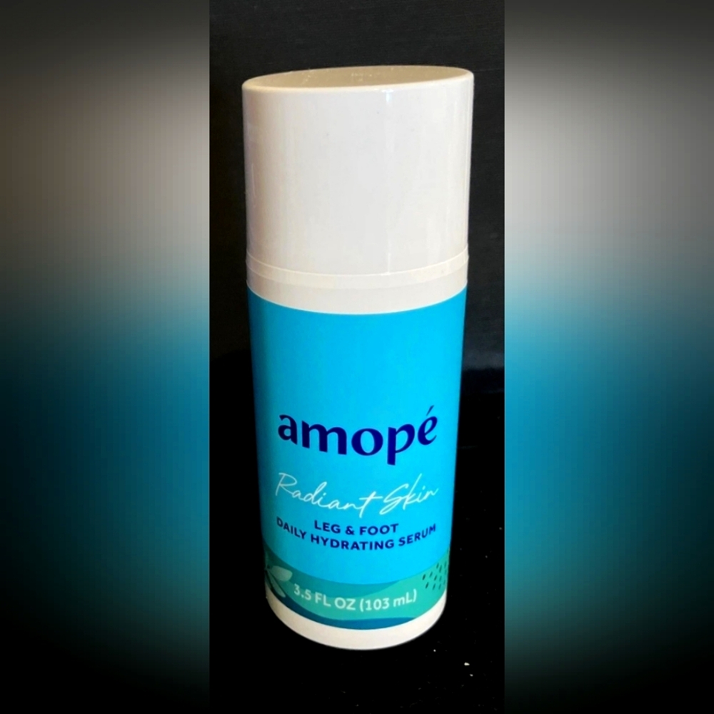 AMOPE RADIANT SKIN LEG & FOOT HYDRATING SHIMMER SERUM 3.5 OZ PUMP NEW
